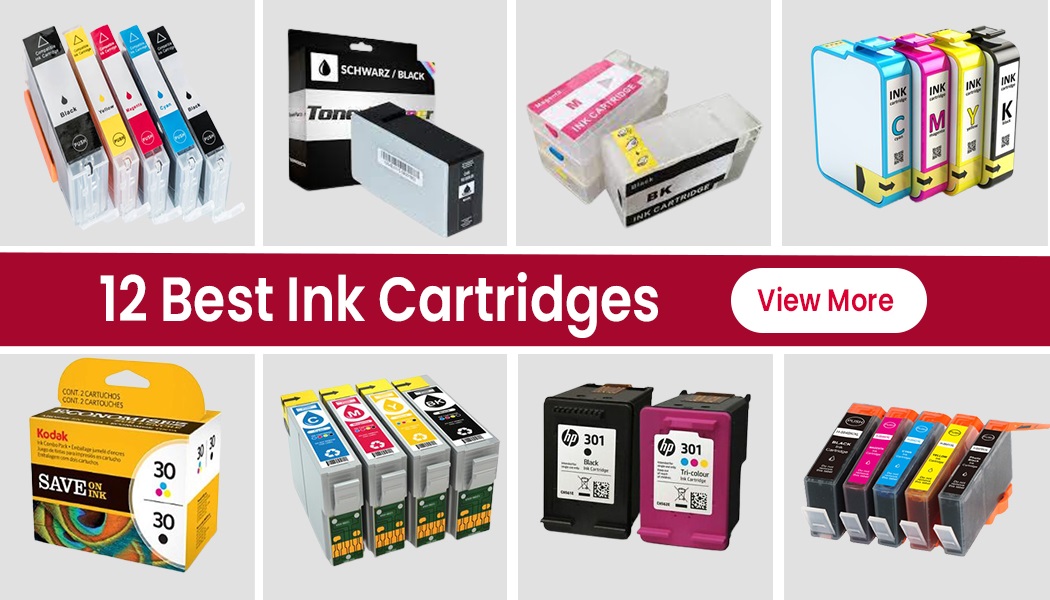 12 Ink Cartridges For Giving You Perfect Printouts